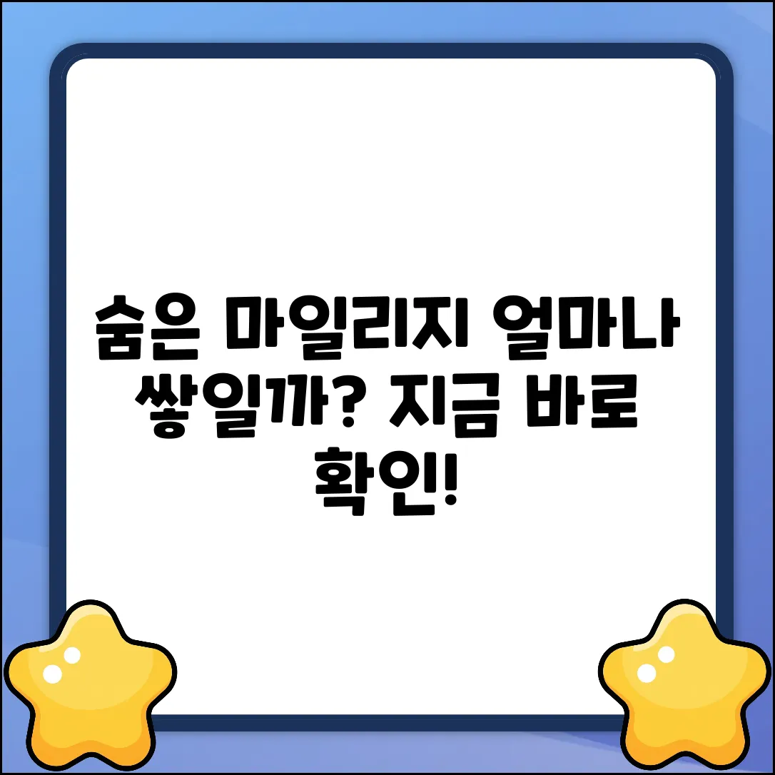 숨겨진 항공 마일리지 적립률, 얼마나 될까?